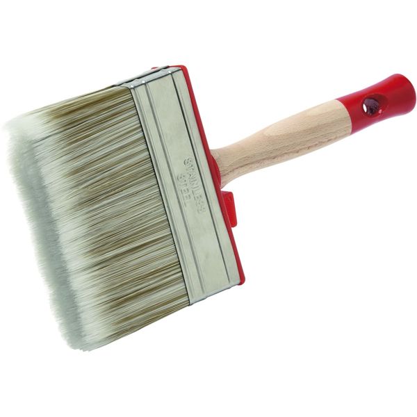 Schuller Eh'klar All- Round Paint Brush with Wooden Handle Size 30 x 120 mm, Wood, Brown