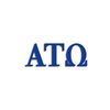 Officially Licensed Alpha Tau Omega 8" x 3" Window Decal - Blue