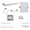 Design House 533091 Millbridge Classic Towel Ring, Polished Chrome