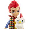 ENCHANTIMALS REDWARD ROOSTER DOLL & CLUCK FIGURE