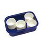 Baker Ross Paint Pot Trays, Assorted, 17 cm x 12 cm