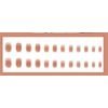 ncip07 False Nail Tip, Short, Nailtips, Cute, Plain, Simple, Self-Nail Style, False Nail
