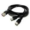 Access EC38-3-20-1P Type C 2-Prong Cable, 6.9 inches (20 cm), Black
