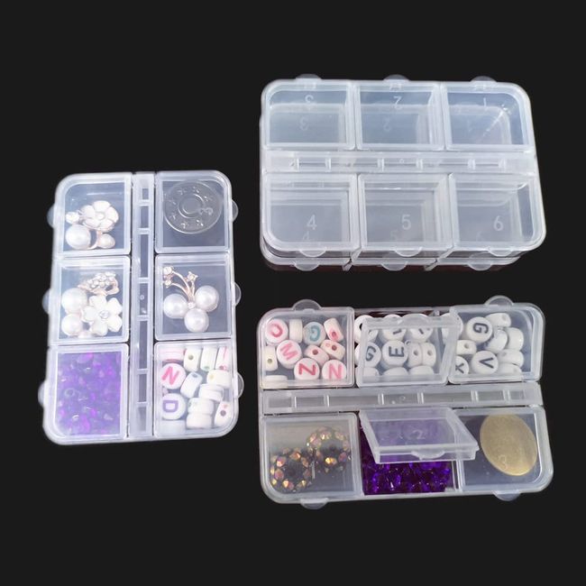 6 Grids Pill Case Medicine Box Travel Medicine Storage Box