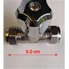 Primaflow CxC 15mm Chrome Shower Isolation Valve