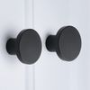 Goldenwarm 20-Pack Matt Black Door Knobs for Wardrobe, Cupboard & Cabinet - LS7069BK Draws Hardware