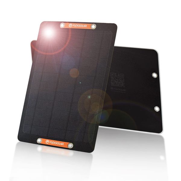 2Pcs SolarPanel mit USB Anschluss, 6W 5V Solarladegerät,IP67 Wasserdichtes USB solar Charger für DIY,Smartphones, Powerbank，kleine Lüfter überwachen Überwachungskamera im Freien