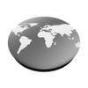 World Map Earth Globe PopSockets PopGrip: Swappable Grip for Phones & Tablets