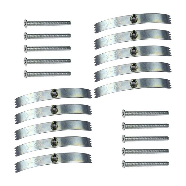 10 Piece Switch Socket Screw Hooks Switch Cassette Repairman Support Rods Switch Socket Bottom Box Repair Tools for 86 Type Dark Box