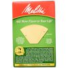 Melitta M4 Cone Coffee Filters Natural, 100 Count, Brown