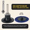 Dura-Gold 2" 60 Grit Quick Change Surface Prep Grinding Disc Set, 25 Discs, Pad