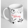 Welcome Novelty Ceramic Cup Gift Tea Coffee Mug 109 (Mug Only)