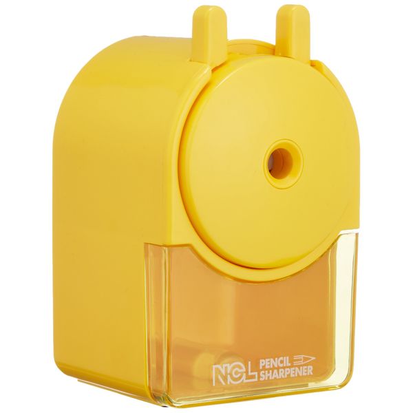 Nakabayashi Manual Pencil Sharpener Yellow DPS-H101KY, yelow