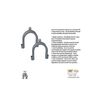 Universal PVC U-Shape Bend for Hoses – Sturdy Wall Mount Bracket