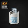 DC Voltage E26 E27 Light Socket, Heat-Resistant Porcelain Ceramic Lamp Holder for Edison Bulbs, 1-Pack