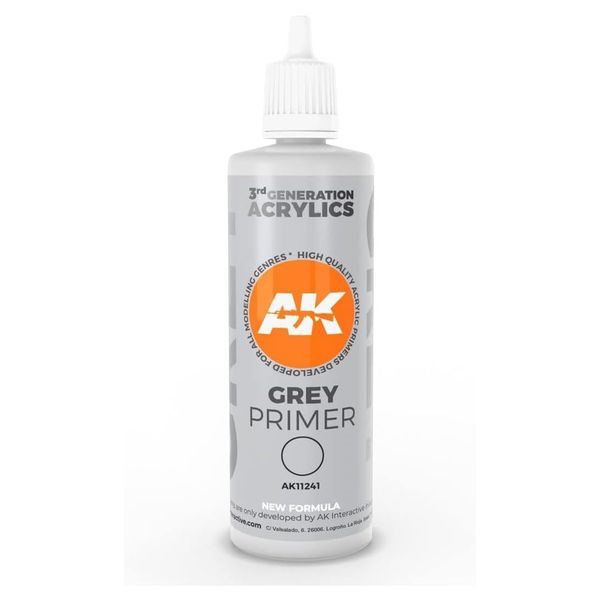 AK11241 AK Interactive 3rd Gen: Grey Primer 3rd Generation | 100ml