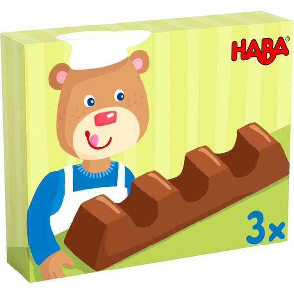 HABA HA305068 Mini Set Chocolate Bar (3 Pieces)