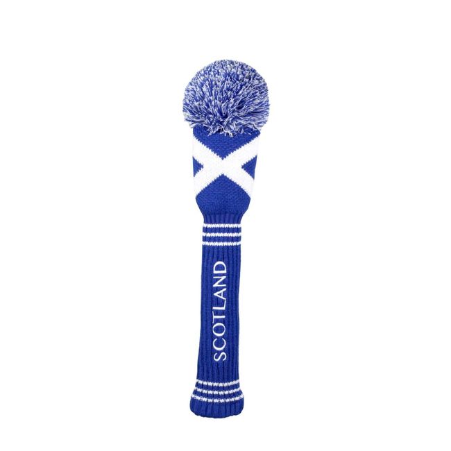 Asbri Golf Pom Driver Headcover – Schottland, Blau