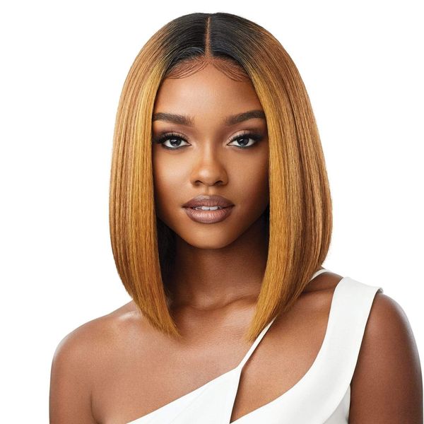 Outre Melted Hairline Synthetic HD Lace Front Wig - ISABELLA (2 Dark Brown)