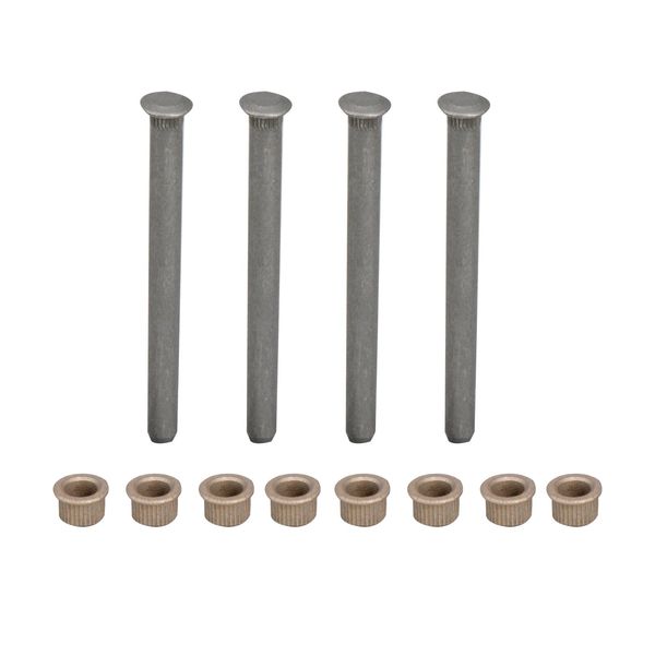 1984-1996 Corvette Door Hinge Pin and Bushing 12 Piece Kit