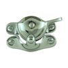 10 Traditional Solid Brass Window Sash Lock Bright Chrome | Renovator's Supply