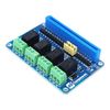 sb components Relay Bit - 4 Channel 3V Relay Board for bbc micro:bit devices controlling low and medium current/voltage