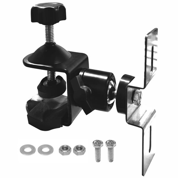 Solar Light, Mounting Bracket, Pole, Security Camera, Mounting Hardware, Camera Stand, Mount, Housing, Surveillance Camera, Fixed, Prismatic Cylinder, No Drilling Required (For Thin)