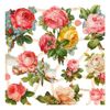 Creativ Vintage Gloss Pictures 'Roses' - Stencil Set