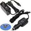 HQRP Kit Car Charger + AC Adapter Compatible with Philips Norelco HS8420, QC5130, QT4021, 6000 Series, 6701X, 6705X, 6706X, 6711X, QUADRA Action, 7315XL, 7325XL, 7340XL, 7345XL, 7349XL, 7350XL Shaver