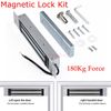 180kg/350lbs Concealed Magnetic Single Door Lock DC 12V Security Access Control