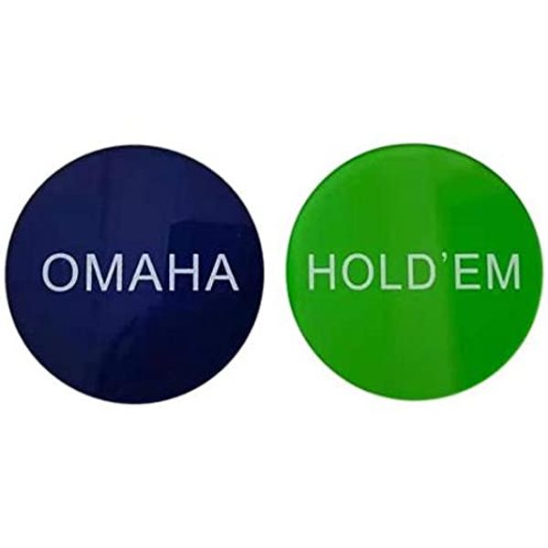 The Poker Store Omaha Holdem Poker Button 3 Inch