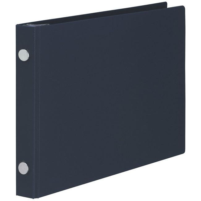 Maruman FM61-02 Loose Leaf Binder, Mini Size, 5 Holes, Blue,