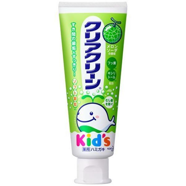 Kao Medicated Clear Clean Kids Melon Soda, 2.5 oz (70 g) x 10 Pieces
