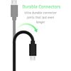 KP TECHNOLOGY [2m] Fast Charging Cable for Motorola Moto G8 / G8 Power Lite / E5 / E6 / E6s / E6 Plus / E7 / E7 Plus / E5 Plus Play / G6 / G6 Play / E4 /E4 Plus / G5 Plus (Micro USB) (BLACK)