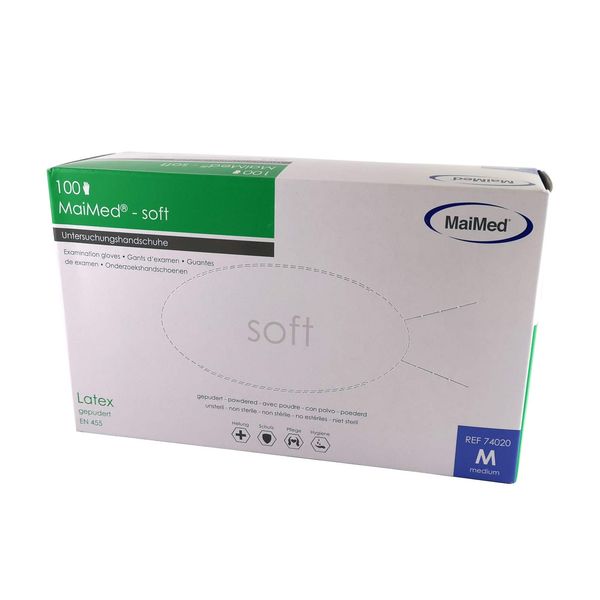 Maimed Latex Gloves Soft Smooth M 74020