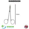 Stevens Tenotomy Micro Surgery Scissors Curved Pointed Blade Surgical Instrument