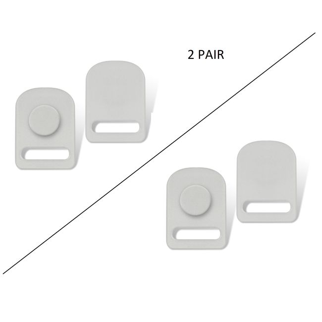 NEW PR Headgear Clips for Wisp - 2 Pair 2pack- 1094083