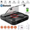 CD Player Portable Bluetooth Speaker Rechargeable Stereo Player for Home Travel