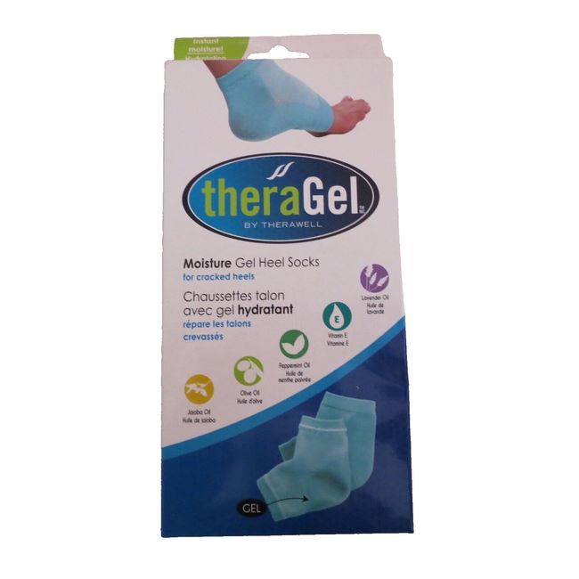 Moisturizing Gel Heel Socks Repair Dry Cracked Skin Overnight #2912