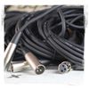 FAT TOAD - XLR Microphone Cables 10 PACK - 20Ft Wire Mic Cord Studio Patch Mixer
