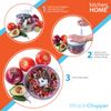 Miracle Chopper Manual Food Processor Salsa Maker, Blender, Slicer and Julienne
