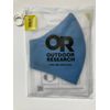 OR Outdoor Research essential face mask kit cascade blue filter 3-pack SEALED