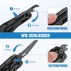 FLISSA Multi-Function Pliers 19 in 1 Multitool Black