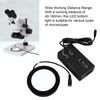 Stereo Microscope Adjustable Illumination Round Light Source Microscope Bottom Light for Laboratory Microscope with 35000Lx High Illuminance White Light 6400K Color Temperature