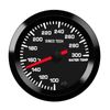 SINCO TECH 7 Color Gauge Kit 2" 52mm Automobile Backlight Pointer Car Meter with Sensor (Water Temp F)