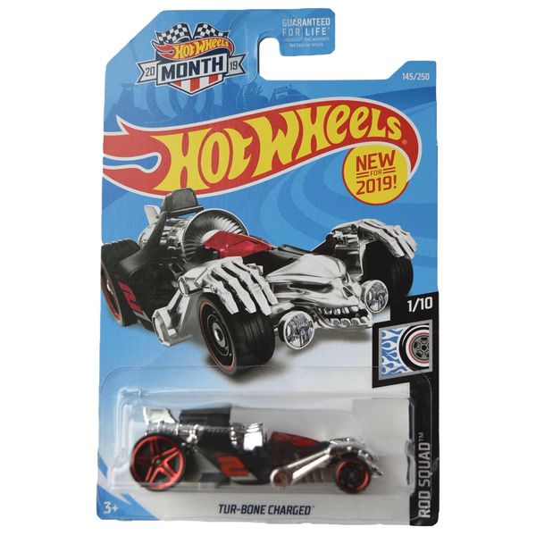 Hot Wheels Tur Bone Charged, Rod Squad 1/10