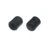 4 x Chair FERRULES Black Rubber Floor Protector Stick Ends 16MM 5/8 inch