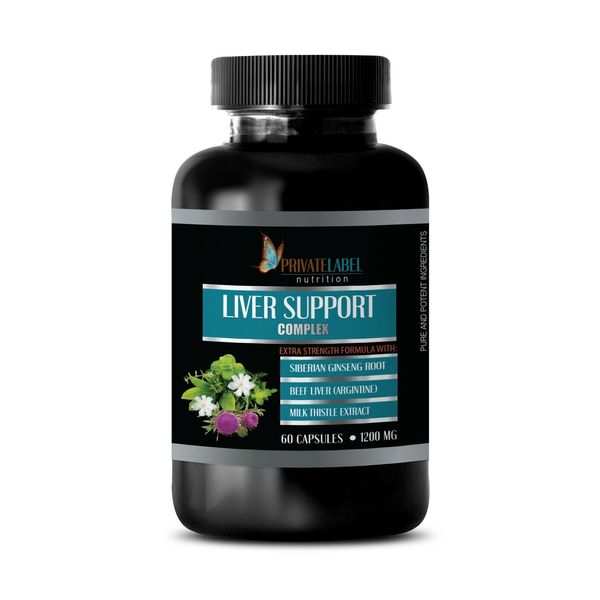 liver detox - LIVER SUPPORT COMPLEX - cycle assist - 1 Bottle 60 Capsules