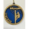 Lineman Christmas Tree Ornament | Gift for Lineman | Electric Worker Ornament