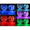 Bluetooth Remote Control RGB LED Demon Eye Halo Ring: Headlight Projector Lens
